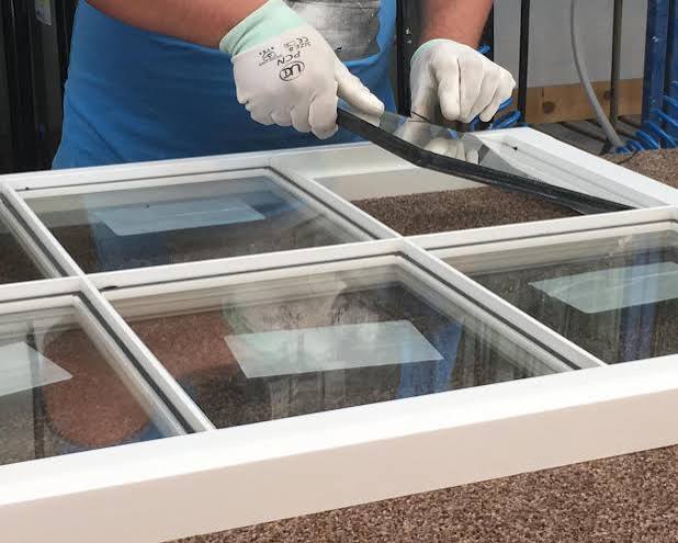 slim line glazing units Edinburgh